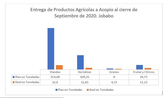 entrega de viandas Jobabo