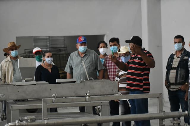 Instalación donde se ubicará la fábrica de conservas de Jobabo