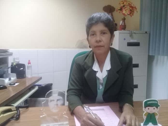 Maria Elena Labrada Pérez Directora de BPA Jobabo