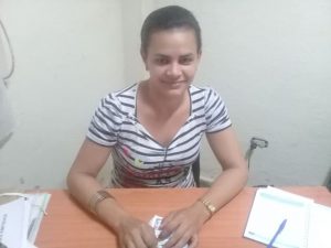 Dayani Segura Rojas. Primera Secretaria UJC Jobabo