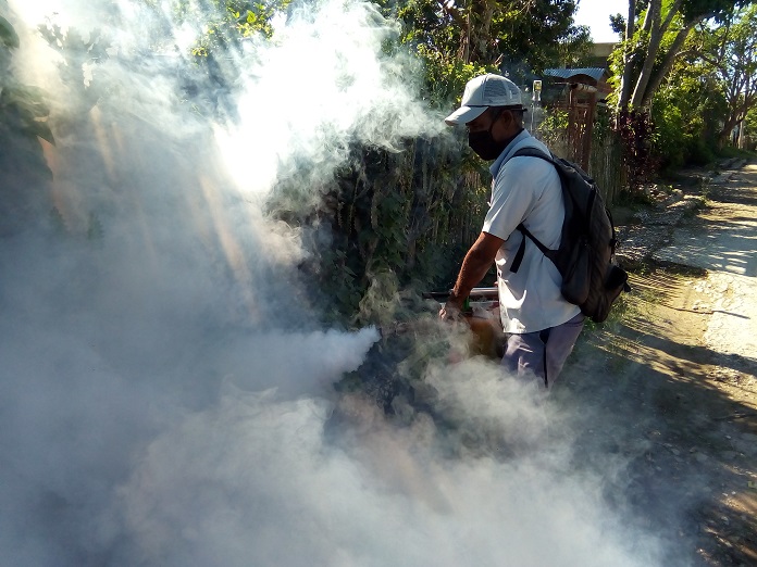 ¿Aedes Aegypti? 14 FOTO 11.1 TRATAMIENTO ADULTICIDA