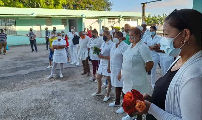 Desde el Hospital de Jobabo celebran Aniversario 61 de la Victoria de Girón