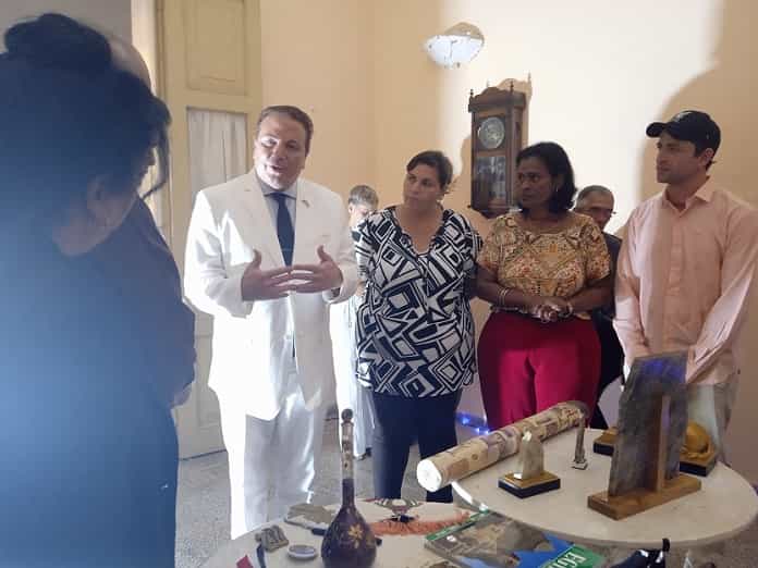 Embajador de Egipto en Cuba fortalece relaciones culturales con Las Tunas (+fotos)