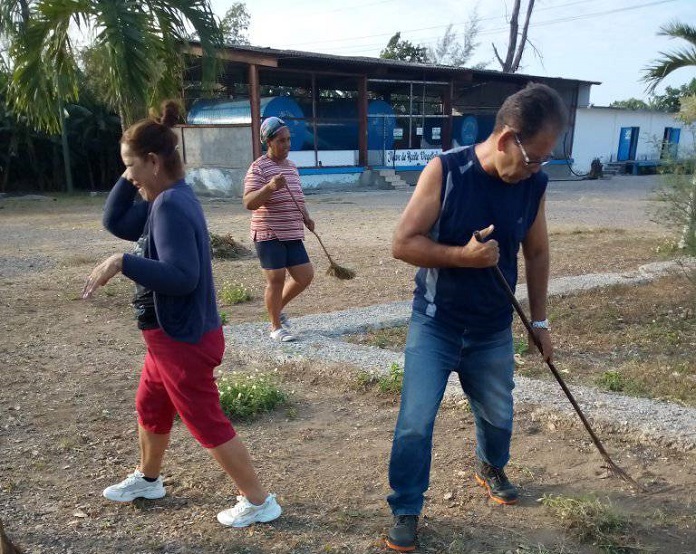 Limpieza de areas de la Mayorista