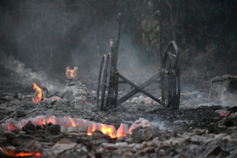 Menor lesionado durante incendio en Lajitas Adentro de Jobabo recibió atención especializada y no corre peligro su vida