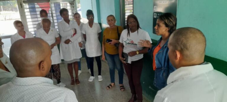 Visita a Jobabo de Miembros del Comité Central del Partido Comunista de Cuba