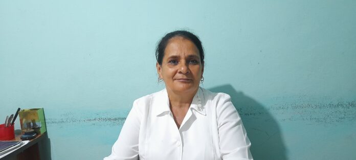 Irania Domínguez Mesa, enfermera destacada del 14 de Junio