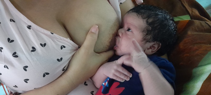 Impulsan acciones en Jobabo para fomentar la práctica exclusiva de la lactancia materna